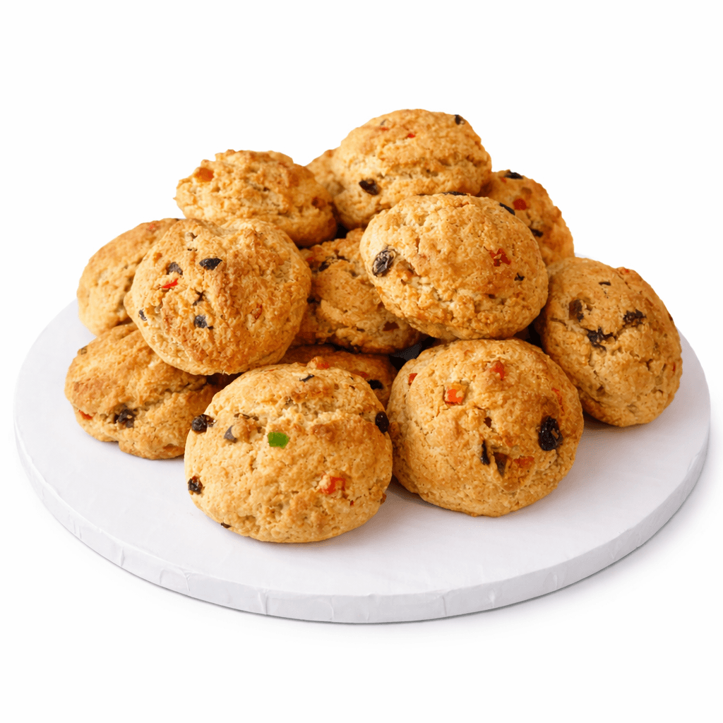 Coconut & Fruits Scones – Caribbean dessert by Love That Spice Desserts, Toronto GTA