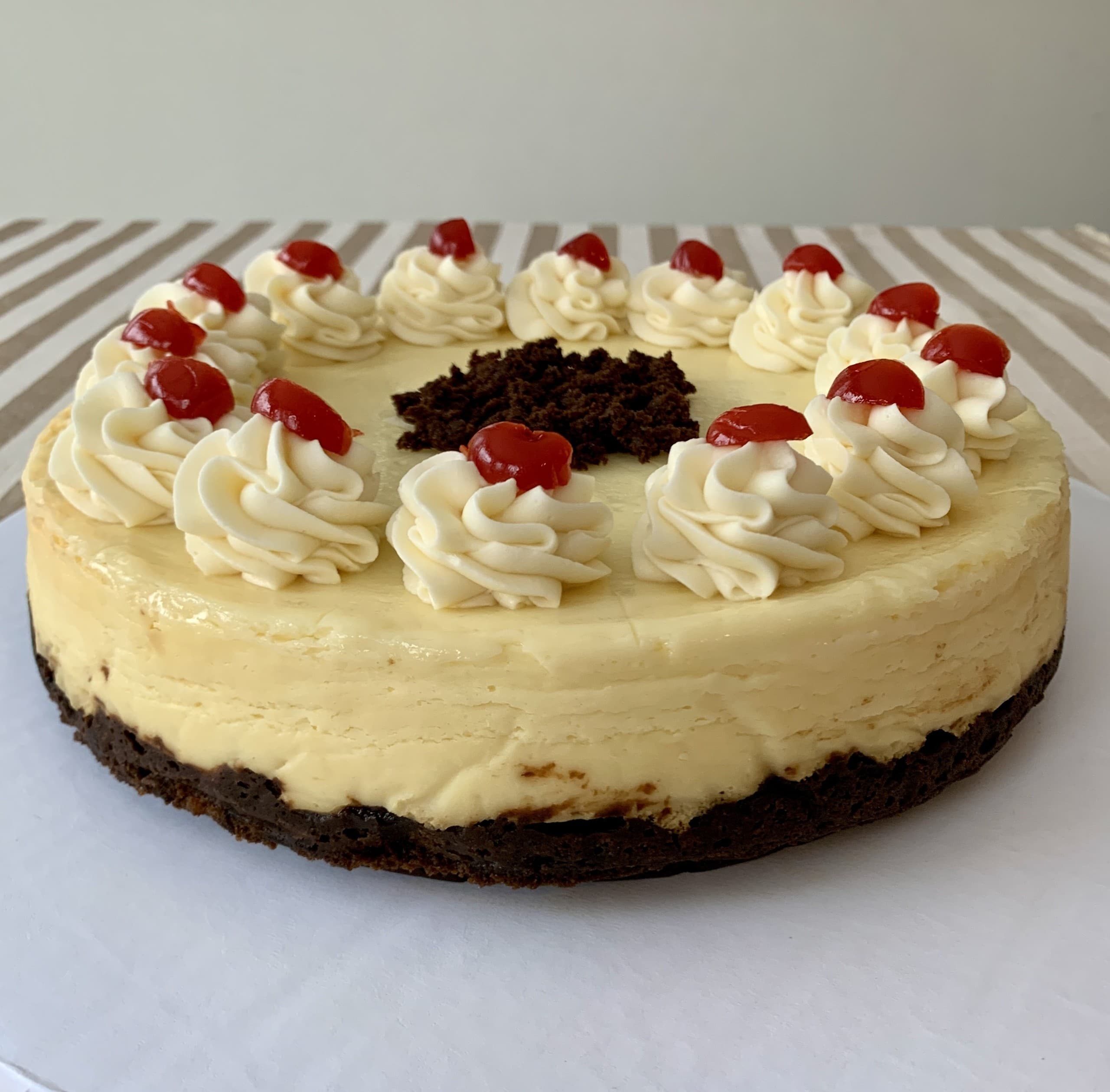 Caribbean Fruit Cake Cheesecake